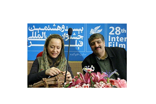 عکس آزیتا حاجیان و محمد کریمی هراتی