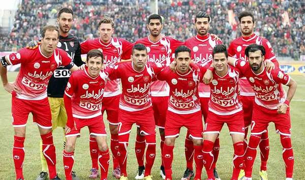 عکس بازیکنان تیم فوتبال پرسپولیس