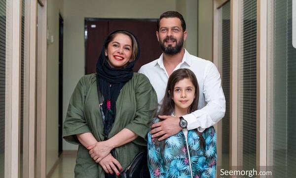عکس پژمان بازغی خانواده
