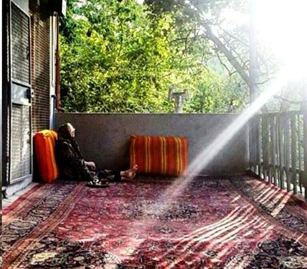 عکس قدیمی خانه مادربزرگ