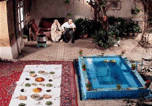 عکس قدیمی خانه مادربزرگ