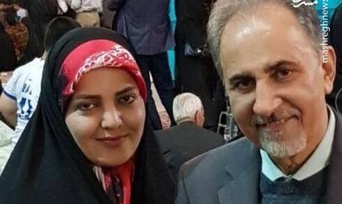 عکس همسر دوم احمد نجفی