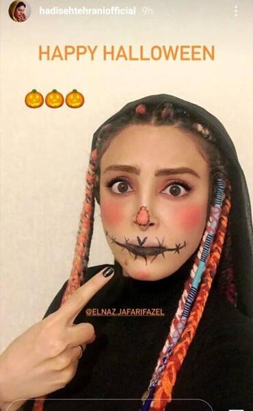 عکس حدیثه تهرانی بدون گریم