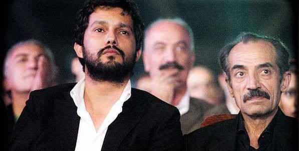 عکس حامد بهداد با پدرش