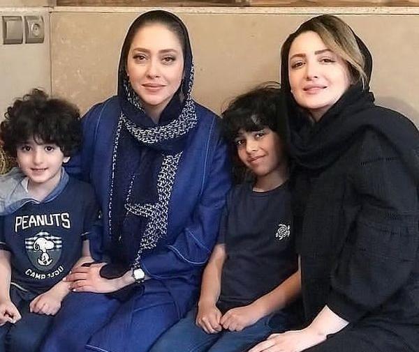 عکسهای بهاره کیان افشار با همسرش