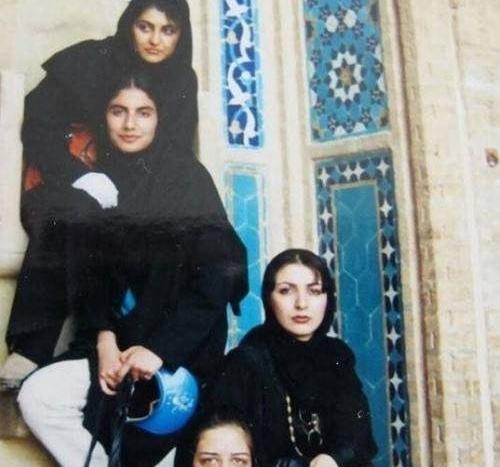 عکس از رویا میرعلمی و همسرش