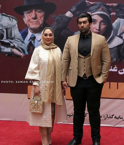 عکس الهام حمیدی و همسر سابقش