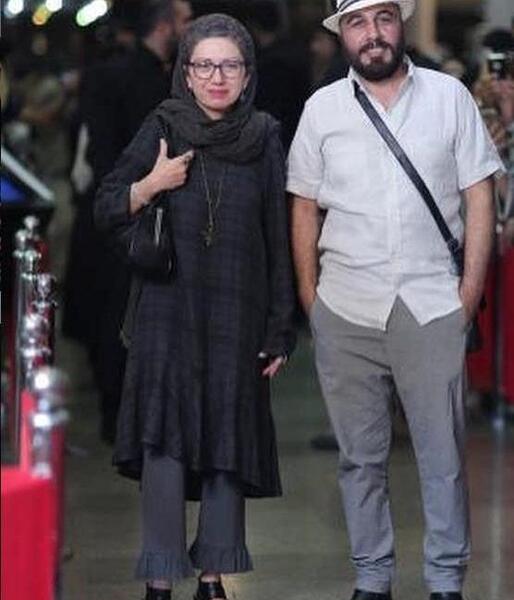 عکس رضا عطاران و زنش