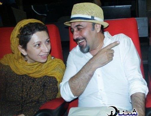 عکس رضا عطاران و زنش