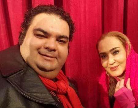 عکس زهره فکور صبور با همسرش