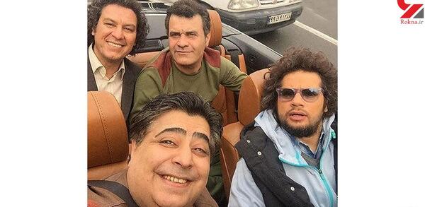 عکس رضا شفیعی جم با همسرش