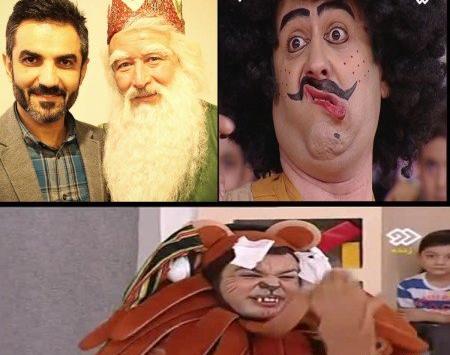 عکس امیر نوری در محله گل و بلبل