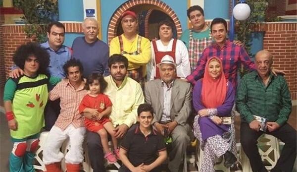 عکس امیر نوری در محله گل و بلبل