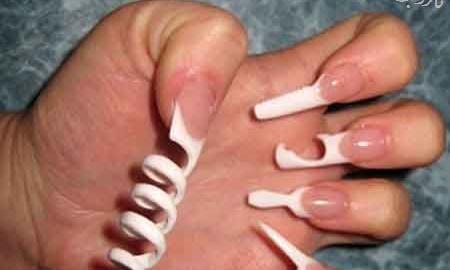 عکس ناخن های عجیب غریب