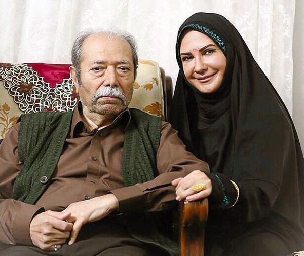 عکسهای رضا ایرانمنش با همسرش