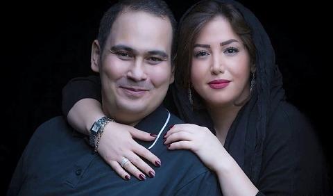 عکس فرزند عسل بدیعی و همسرش