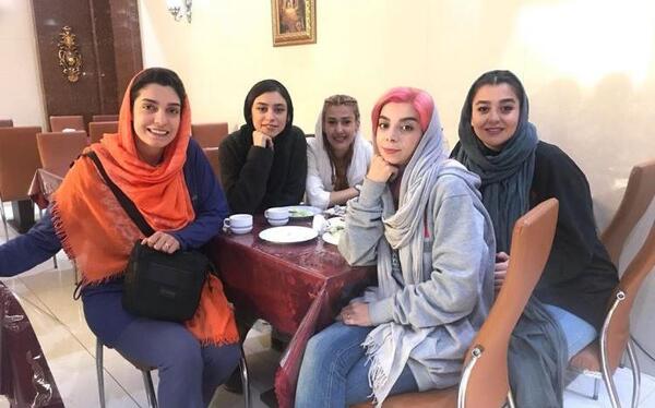 عکس الیکا عبدالرزاقی بی حجاب