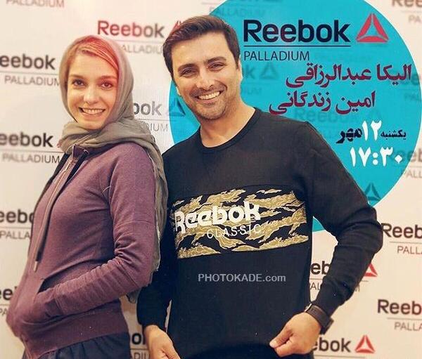 عکس الیکا عبدالرزاقی بی حجاب