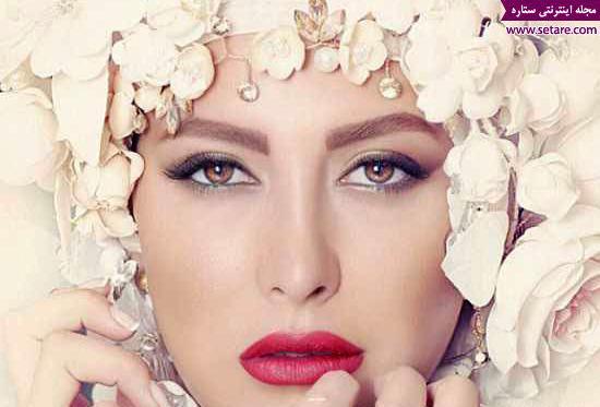 عکس عروسی فریبا نادری و همسرش