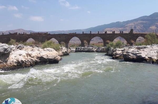 عکس نقشه رودهای ایران