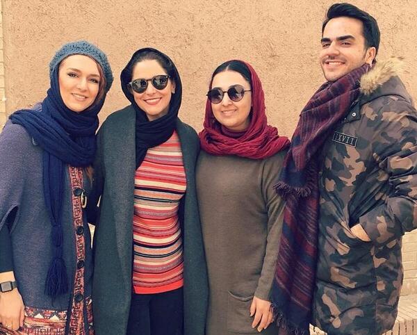 عکس غزل شاکری در بانوی عمارت
