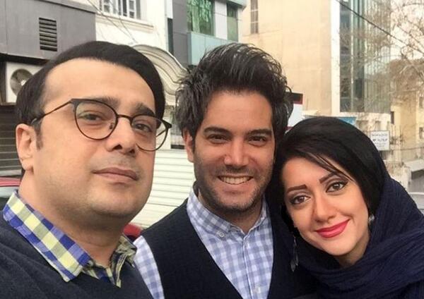 عکس سپند امیرسلیمانی و پدرش