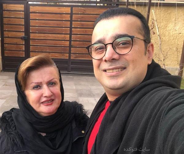 عکس سپند امیرسلیمانی و پدرش