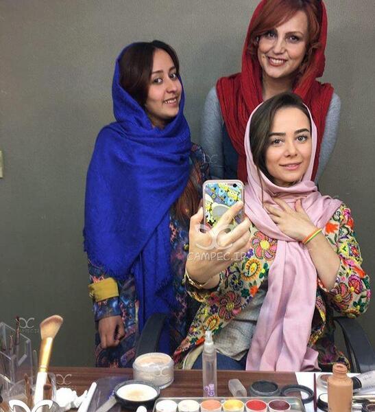 عکس الناز حبیبی در سریال پرستاران