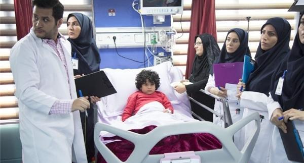 عکس الناز حبیبی در سریال پرستاران