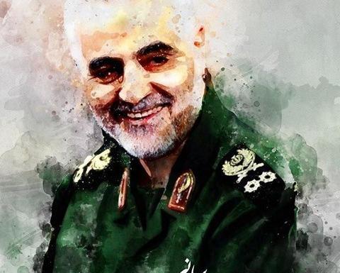عکس سردار سلیمانی برای پروفایل غمگین