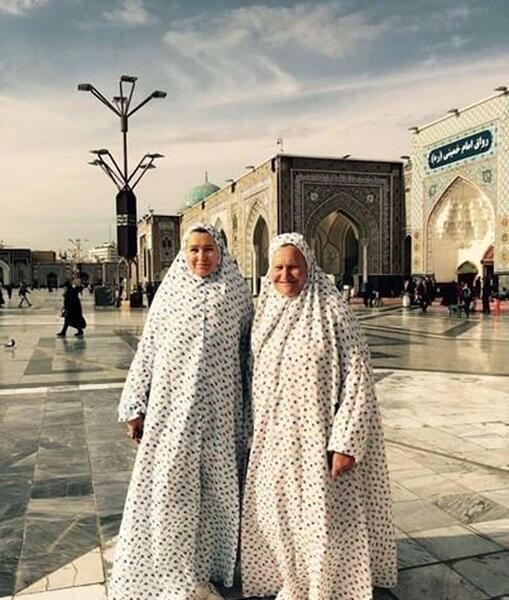 عکس سفر زن
