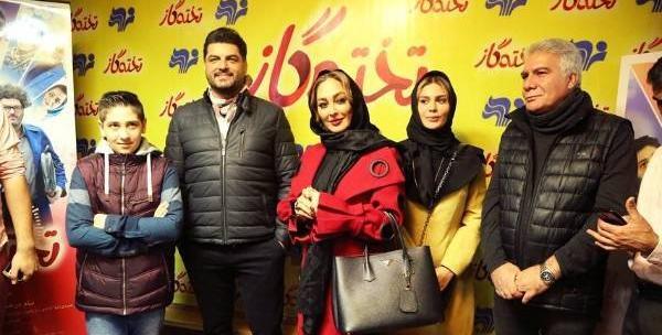 عکس الهام حمیدی در فیلم تخته گاز