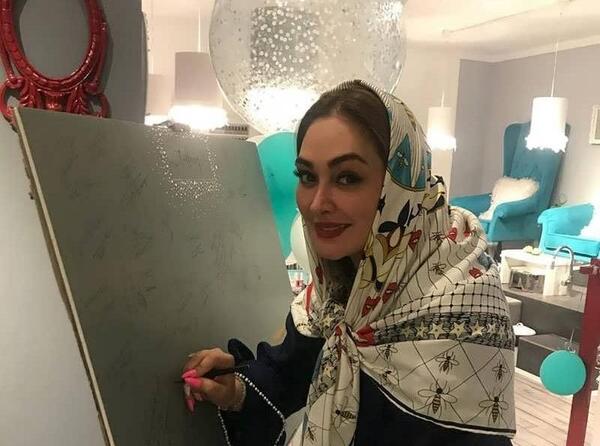 عکس الهام حمیدی در فیلم تخته گاز