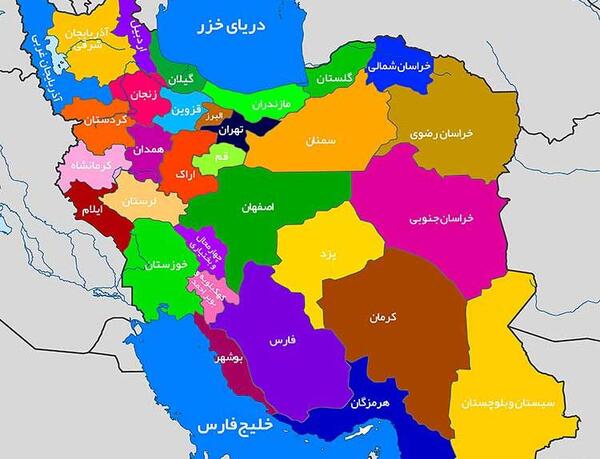 عکس آموزش نقاشی نقشه ایران