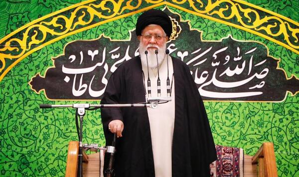 عکس سنگ قبر همسر علم الهدی