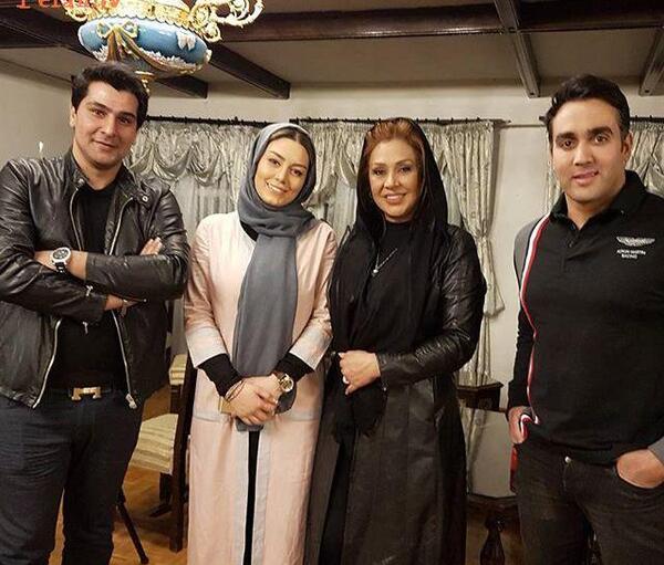 عکس پوریا پورسرخ و سحر قریشی