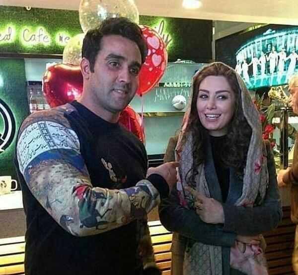 عکس پوریا پورسرخ و سحر قریشی