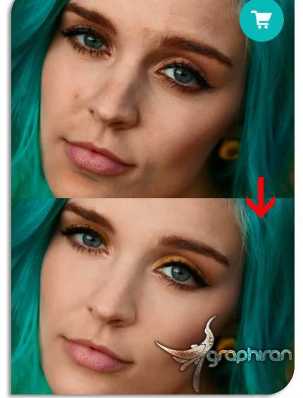 عکس های فتوشاپی صورت