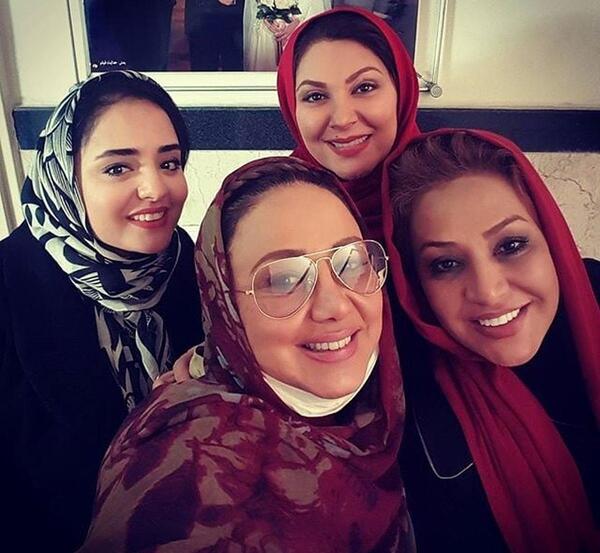 عکس بهنوش بختیاری و نرگس محمدی