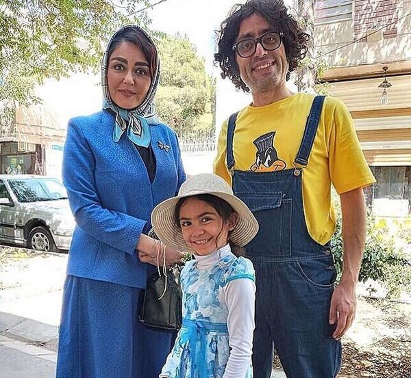 عکس شقایق فراهانی در کودکی