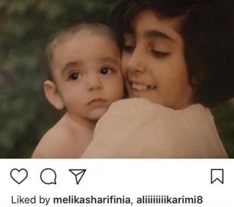 عکس شقایق فراهانی در کودکی