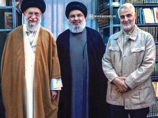 عکس سردار سلیمانی رهبر