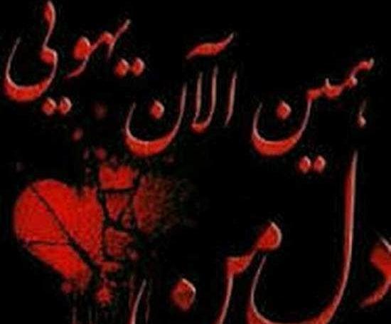یک عکس دل شکسته