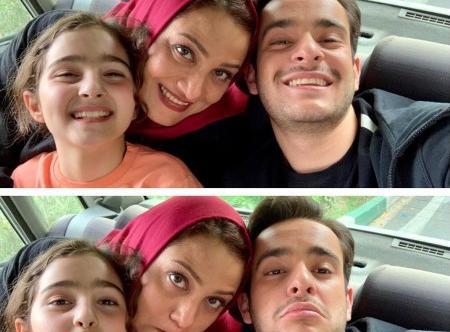 عکس خانوادگی شبنم مقدمی