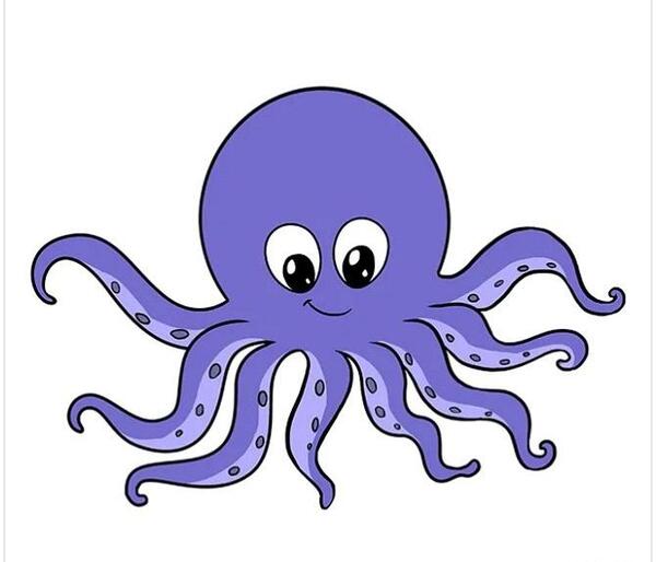 عکس کارتونی هشت پا
