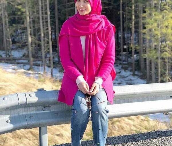 عکس مدلینگ با حجاب