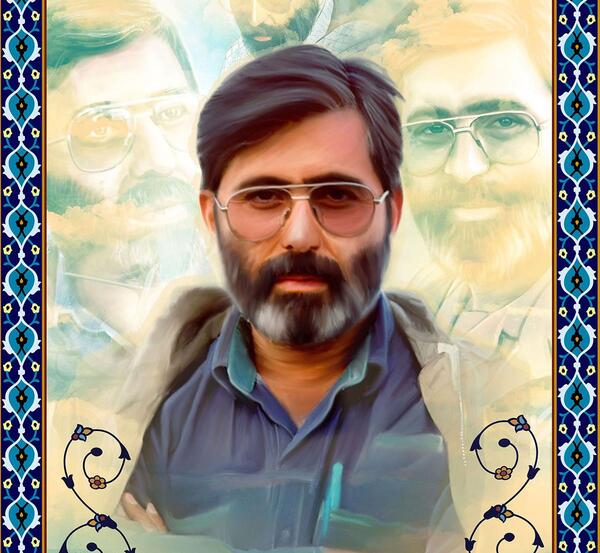 عکس شهید آوینی برای تصویر زمینه