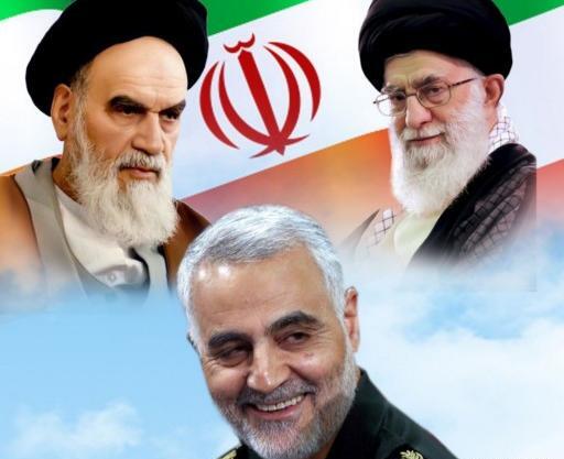 عکس سردار سلیمانی با رهبر با کیفیت بالا