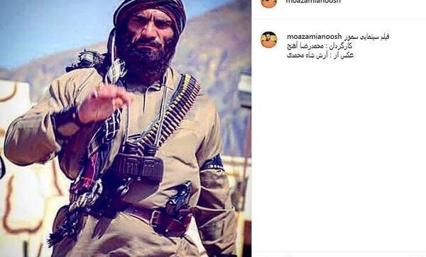 عکس مادر انوش معظمی