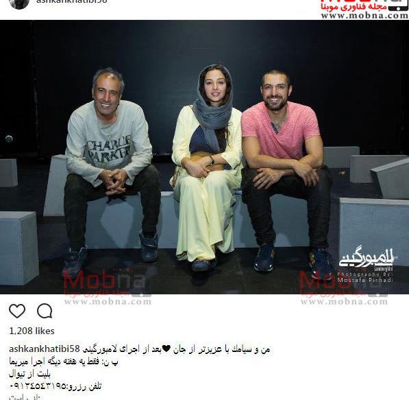 عکس پشت صحنه لامبورگینی
